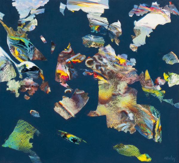 Atlante, olio su tavola, 2013