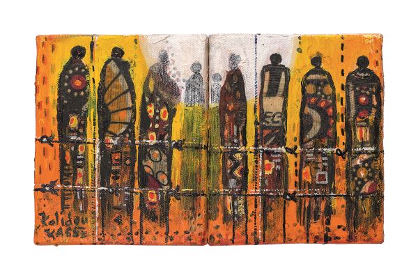 Kalidou Kasse Senza titolo / Untitled Pittura su tela / Painting on canvas 2013