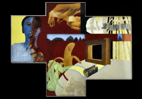 Marion Greenstone - Homage to Magritte #240 