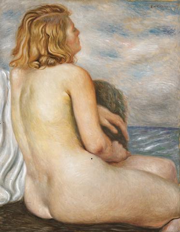 Giorgio de Chirico, Donna bionda di spalle