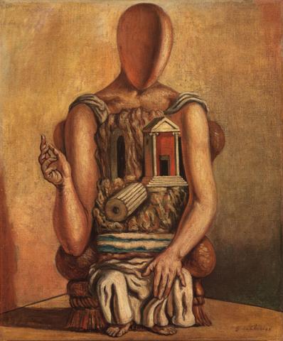 Giorgio de Chirico, L'archeologo solitario