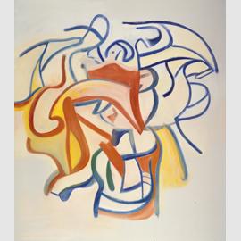 Untitled XX, New York, Fondazione de Kooning, 1986, dipinto, cm 175 x 202